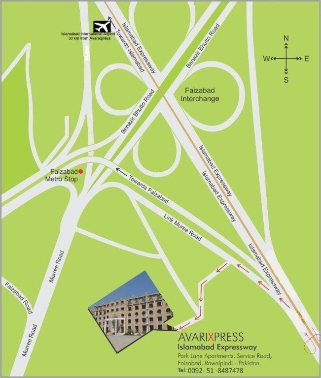 Avari Xpress, Islamabad 라왈핀디 외부 사진